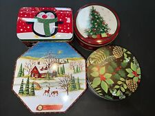 Christmas tins assorted for sale  Bay Minette