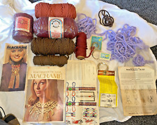 Lot vintage macrame for sale  Erie