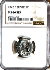1942 jefferson nickel for sale  Apex