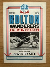 Bolton wanderers coventry for sale Bolton wanderers coventry for sale  GLASGOW