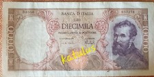 Diecimila lire banconota usato  Palermo