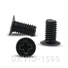 Parafusos M3 M4 M5 aço preto Phillips cruz cabeça plana fina escareada 120° comprar usado  Enviando para Brazil