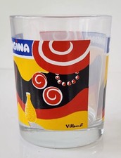 Orangina artdrinking glass for sale  LEICESTER