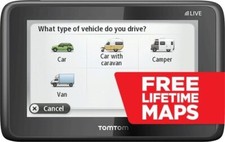 Tomtom live camper for sale  LONDON