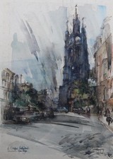 Vintage watercolour nicholas for sale  LINCOLN