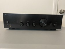 Amplificador integrado Pioneer A-10AE 2 canais sistema estéreo doméstico preto comprar usado  Enviando para Brazil