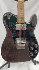 FENDER MEXICO 72 TELE DELUXE 3CS Usado Corpo de Amieiro Escala de Bordo com Estojo Macio comprar usado  Enviando para Brazil