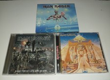 Iron Maiden CD lot - Powerslave, 7th Seventh Son & A Matter Of Life And Death comprar usado  Enviando para Brazil