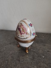 Oeuf porcelaine boîte d'occasion  Fayence
