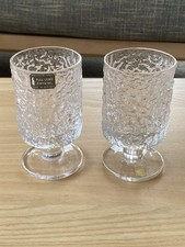 Two whitefriars glasses for sale  OXFORD