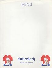 Menu bieres lutterbach d'occasion  Coudekerque-Branche