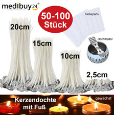 Kerzendocht gewachst fuß gebraucht kaufen Kerzendocht gewachst fuß gebraucht kaufen  Dortmund