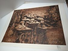 Lithographie signée numérot� d'occasion  Pellevoisin
