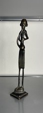 Große schlanke bronze gebraucht kaufen  Hamburg