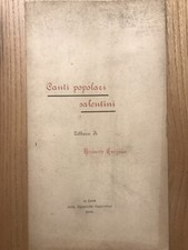Canti popolari salentini usato  Lecce