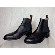 Botas Chelsea masculinas de couro preto MANGII EUA 8/38 comprar usado  Enviando para Brazil