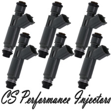 Conjunto de injetores de combustível Denso fabricante de equipamento original (6) 12582704 bico de 12 furos 24 lb/h 250 cc/min, usado comprar usado  Enviando para Brazil