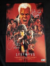 Kiefer Sutherland e Jason Patric assinaram The Lost Boys foto 11x17 com certificado de autenticidade Beckett comprar usado  Enviando para Brazil