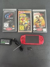 Przenośna konsola do gier Sony PSP 3004 Slim & Lite Radiant Red czerwona FIFA, Crash Top na sprzedaż  Wysyłka do Poland