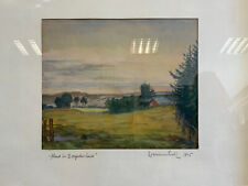Aquarell abend bergischen gebraucht kaufen  Schwabmünchen