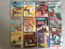Vintage commando magazines for sale  SKEGNESS