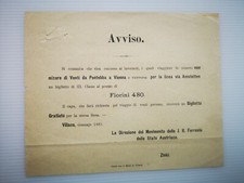 Ferrovie biglietto ridotto usato  Polcenigo
