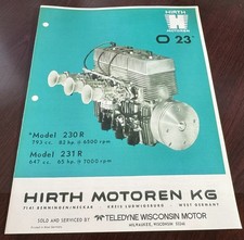Vintage hirth engines for sale  Maple Plain