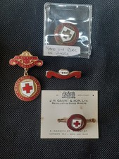 Red cross pins for sale  OSWESTRY
