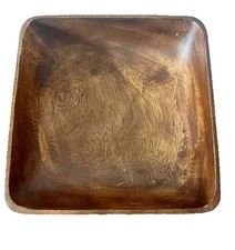 Wooden square bowl for sale  Camden
