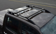 Conjunto de trilho de barra transversal preta para caber em barras laterais de teto para caber Volkswagen Amarok (2010+), usado comprar usado  Enviando para Brazil