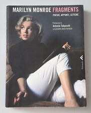LIBRO MARILYN MONROE FRAGMENTS POESIE APPUNTI LETTERE Italia Feltrinelli 2010 comprar usado  Enviando para Brazil