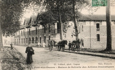 Cpa pont dames d'occasion  Saint-Amans-Soult