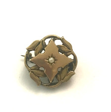Ancienne broche plaqué d'occasion  Cernay