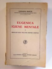 Leonardo bianchi eugenica usato  Italia
