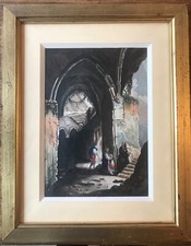 Aquarelle ancienne dlg d'occasion  France