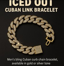 Bracciale uomo cuban usato  Monsampolo del Tronto