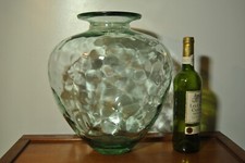 Large bubbled glass d'occasion  Expédié en Belgium