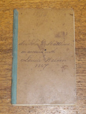 Antique 1868 ledger for sale  Denver
