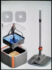 Zolele Spin Mop & Bucket System, Dual Chambers, 2 Reusable Mop Heads, usado comprar usado  Enviando para Brazil