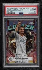 2023 Topps Chrome UEFA Club Competitions Golazo Cristiano Ronaldo PSA 10 GEM ESTADO PERFEITO comprar usado  Enviando para Brazil