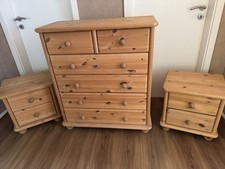Massivholz schubladenkommode n gebraucht kaufen  Bad Teinach-Zavelstein