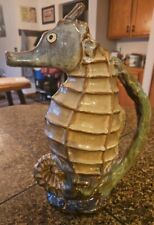 Ceramic pottery seahorse for sale  Horicon