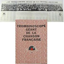 Trombinoscope géant chanson d'occasion  Nogent-le-Roi