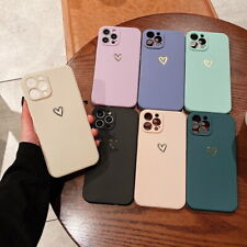Hülle für iPhone 16 15 14 Pro Max 13 12 11 XR 8 7 Handy Schutz Herz Silikon Case comprar usado  Enviando para Brazil