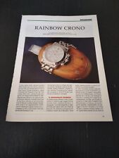Zenith rainbow crono usato  Romallo
