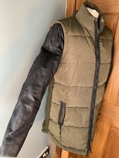 Zara khaki padded for sale  GLASGOW