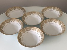 DESLUMBRANTE CONJUNTO DE 6 PRATOS DE SOPA DE PORCELANA JAPONESA PADRÃO LUCERNA NORITAKE, usado comprar usado  Enviando para Brazil