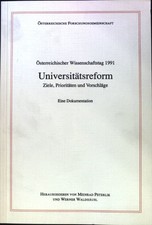 Universitätsreform ziele prio gebraucht kaufen  Koblenz