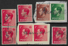 Edvii assortment perfins for sale  NEWTON ABBOT