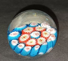 Millefiori glass paperweight for sale  CRADLEY HEATH